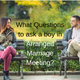Illustration for article titled What questions to ask a boy in arranged marriage meeting?